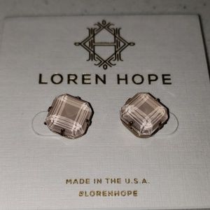 Loren Hope stud earings